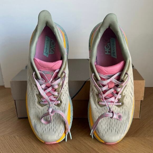 Hoka One One Clifton 8 x Free People Movement Women Running Sneakers- SZ 8.5 - Picture 7 of 13